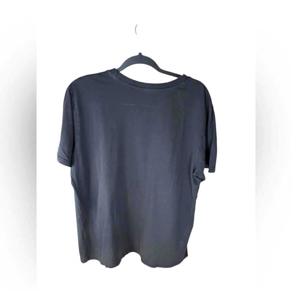 Dear Santa It Wasn’t Me Funny Christmas Tee Black Holiday T-Shirt L - Picture 3 of 7